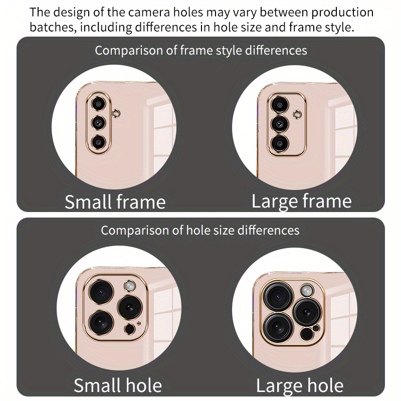 Rotating Gyro Electroplated Phone Case with Four-Corner Anti-Fall Protection for Galaxy A Series