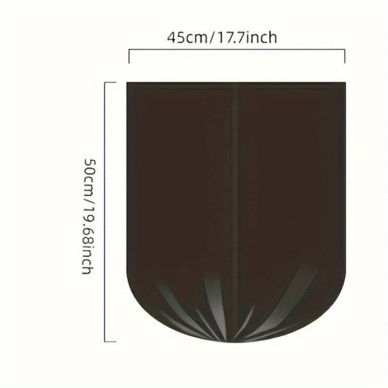 Qora bir martalik axlat sumkasi, 100/200 ta paket, uy, oshxona, hammom, lager, avtomobil uchun