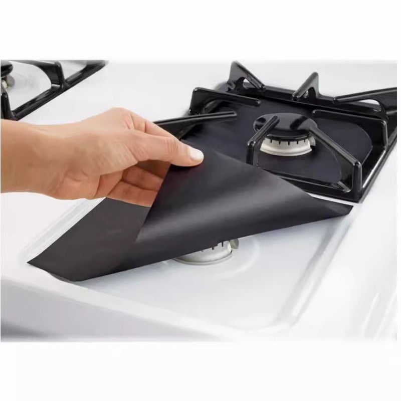 Protector de superficie para estufa de gas antiaceite, lavable, resistente a la suciedad, de alta temperatura