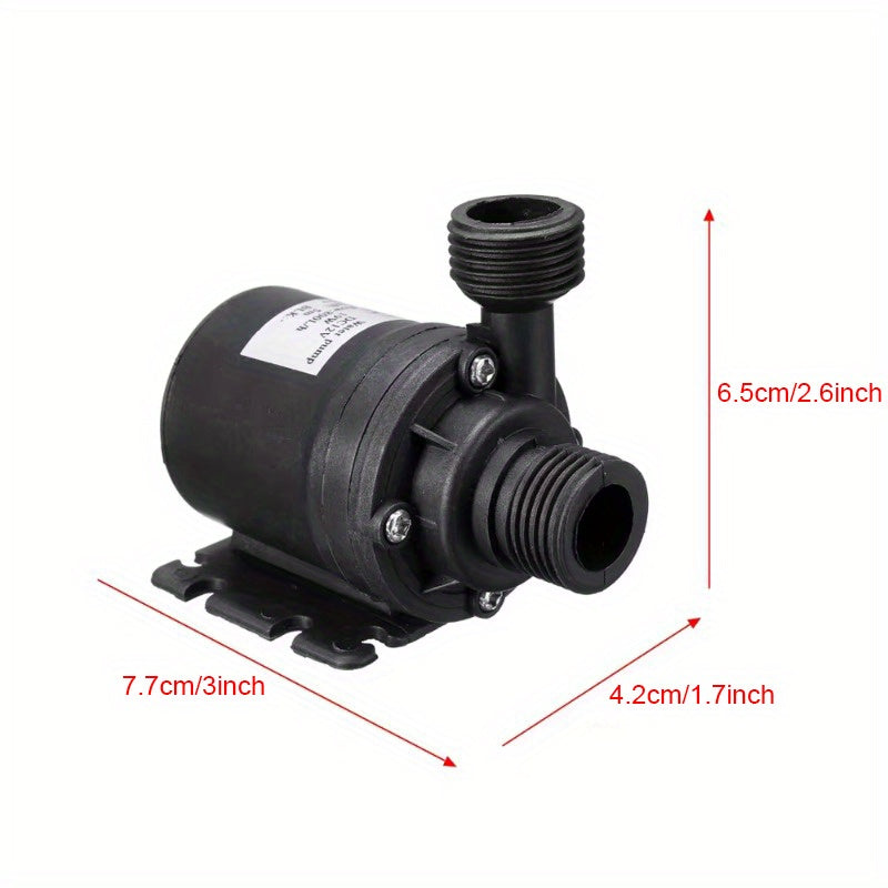 Brushless DC suv pompasi, akvariumlar, ko'llar, favvoralar uchun 800L/H, 12V 24V