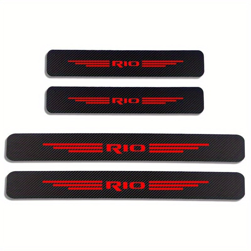 Car Door Sill Guard Car Stickers Automotive Accessories for Sedan SUV