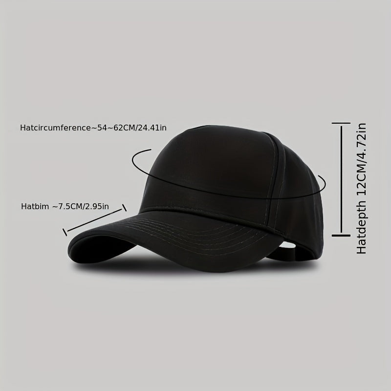 Gorra de béisbol casual de mezcla de algodón, ligera, protección solar para pesca, viajes y running