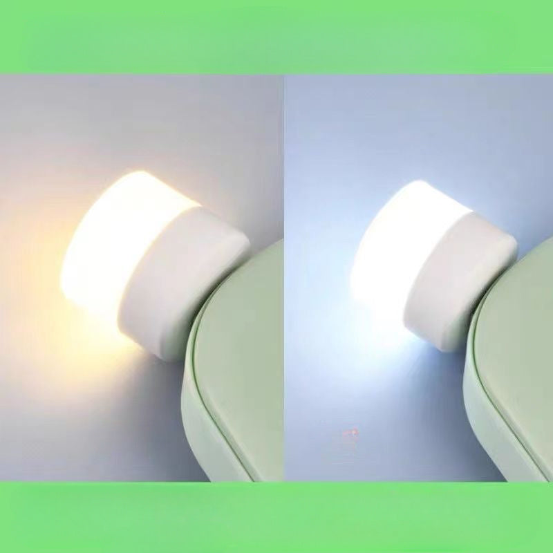 Mini USB Night Lights 10 Pack Warm White LED Eye-Care Reading for Bedroom