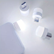 Mini USB Night Lights 10 Pack Warm White LED Eye-Care Reading for Bedroom
