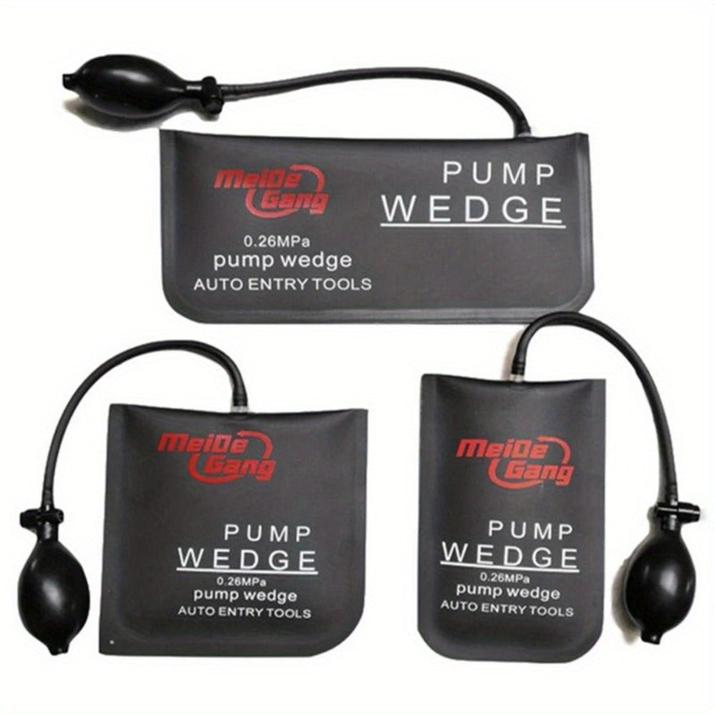 Avtomobil kirish xavfsizlik to'plami, havoli pompalar va ochish asboblari bilan