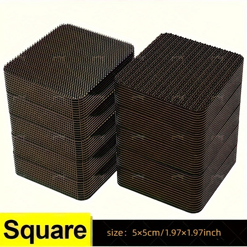 Set of 20 Double-Sided Carpet Grippers for Floor Mats and Home Use