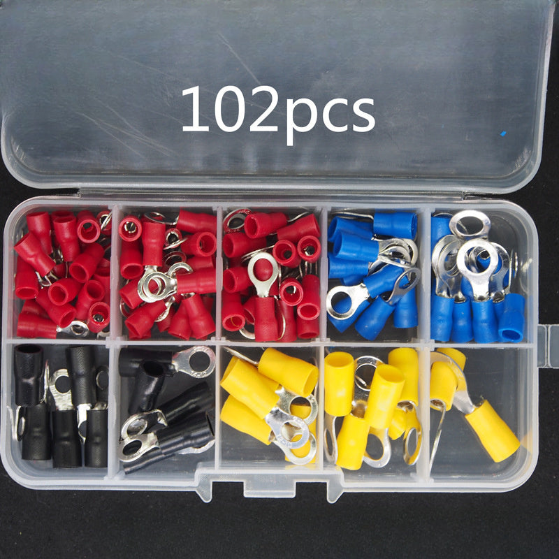 Universal Insulated Cable Connectors Kit 102pcs Automotive Marine Wiring