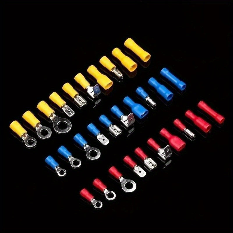 Universal Insulated Cable Connectors Kit 102pcs Automotive Marine Wiring