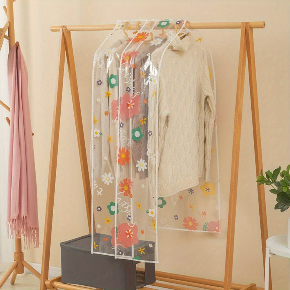 Bolsa de almacenamiento para ropa impermeable, cubre polvo para vestidos, abrigos, trajes, gran capacidad