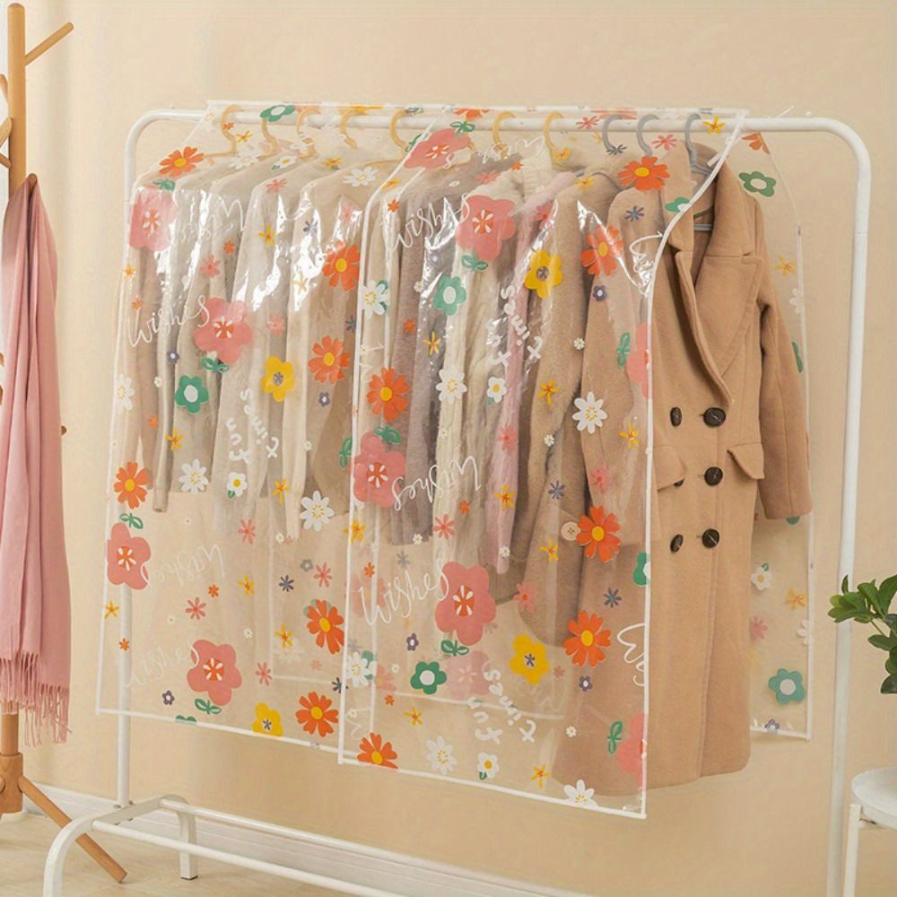 Bolsa de almacenamiento para ropa impermeable, cubre polvo para vestidos, abrigos, trajes, gran capacidad