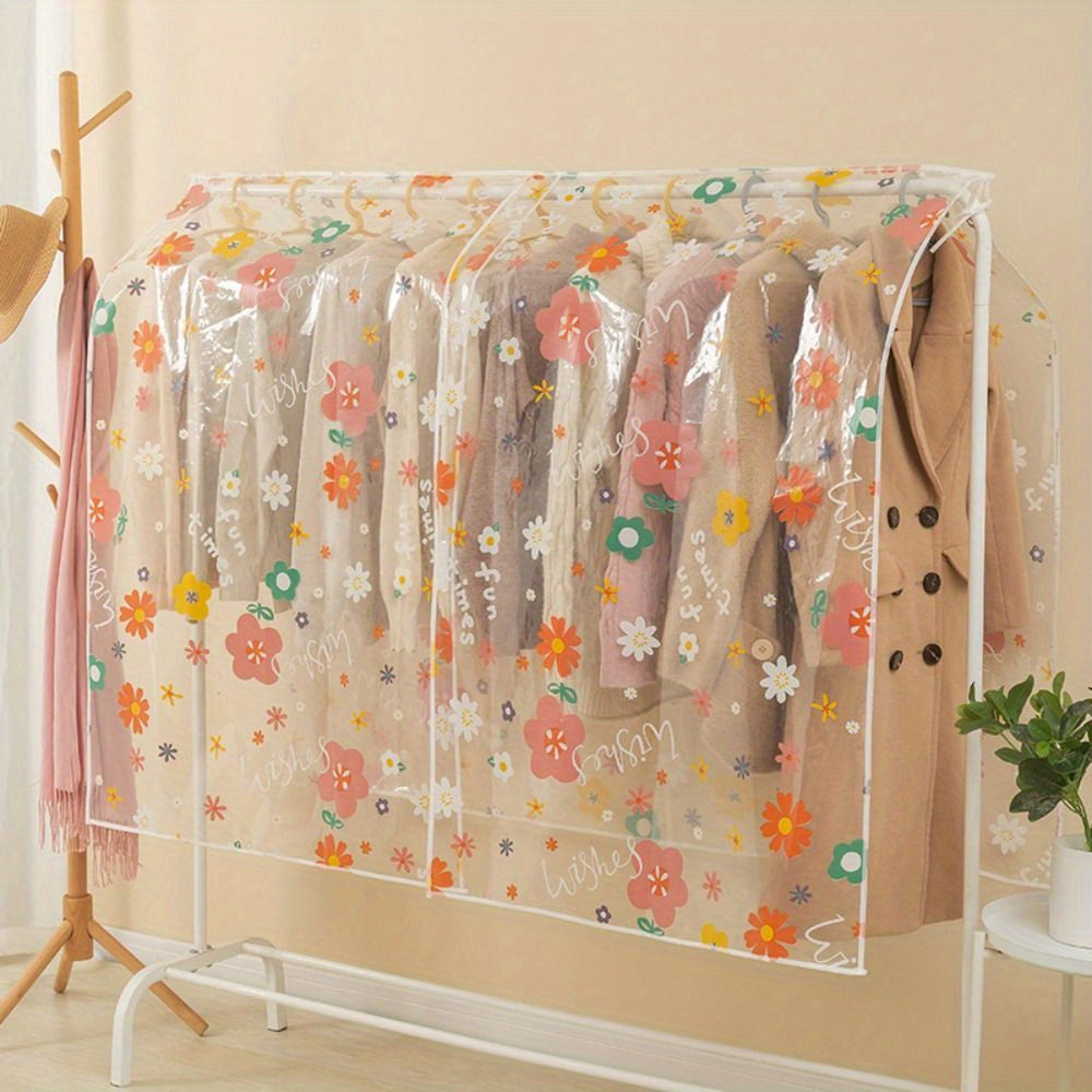 Bolsa de almacenamiento para ropa impermeable, cubre polvo para vestidos, abrigos, trajes, gran capacidad