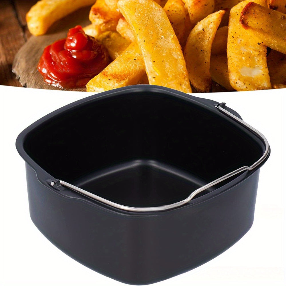 8-Inch Square Non-Stick Cake Pan for Air Fryer and Oven Baking Set