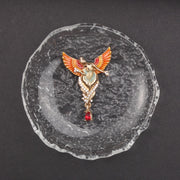 Elegant Women's Brooch for Special Events Silver Jewelry Gift Accessory