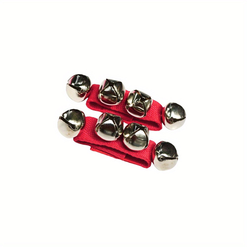 Kids Musical Wrist Bands Set with Jingle Bells in 6 Colors for Kids and Children