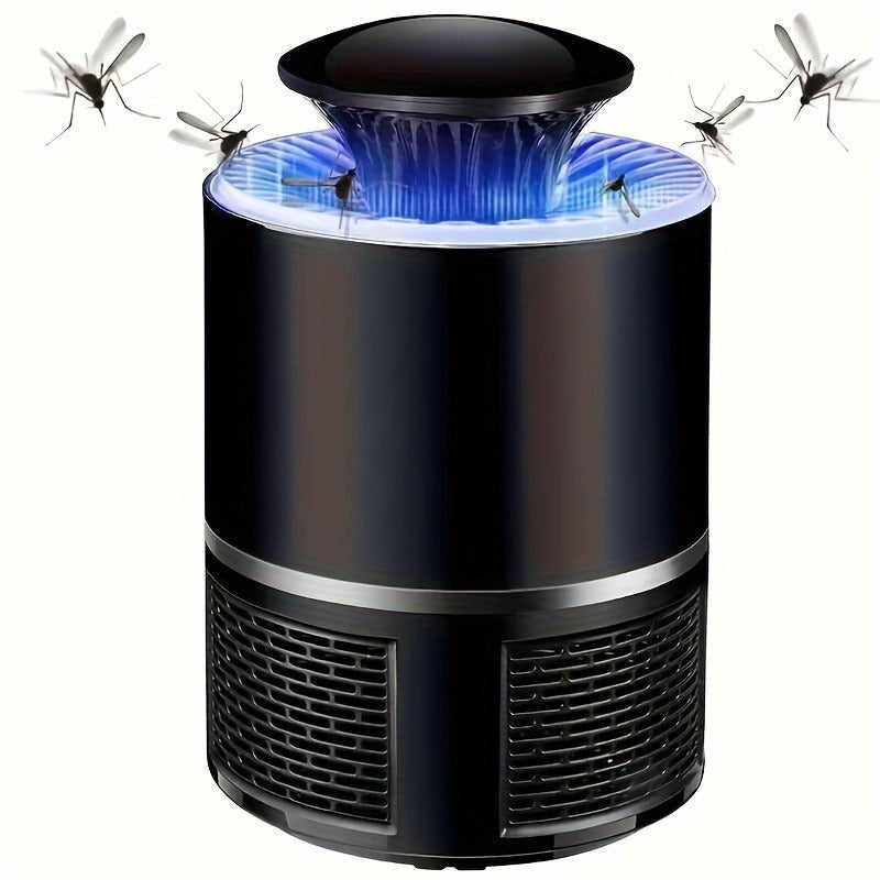 Mosquito Killer Lamp UV Fan-Sucking USB Quiet Indoor Outdoor Black