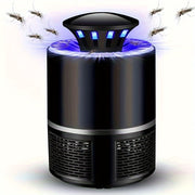 Mosquito Killer Lamp UV Fan-Sucking USB Quiet Indoor Outdoor Black