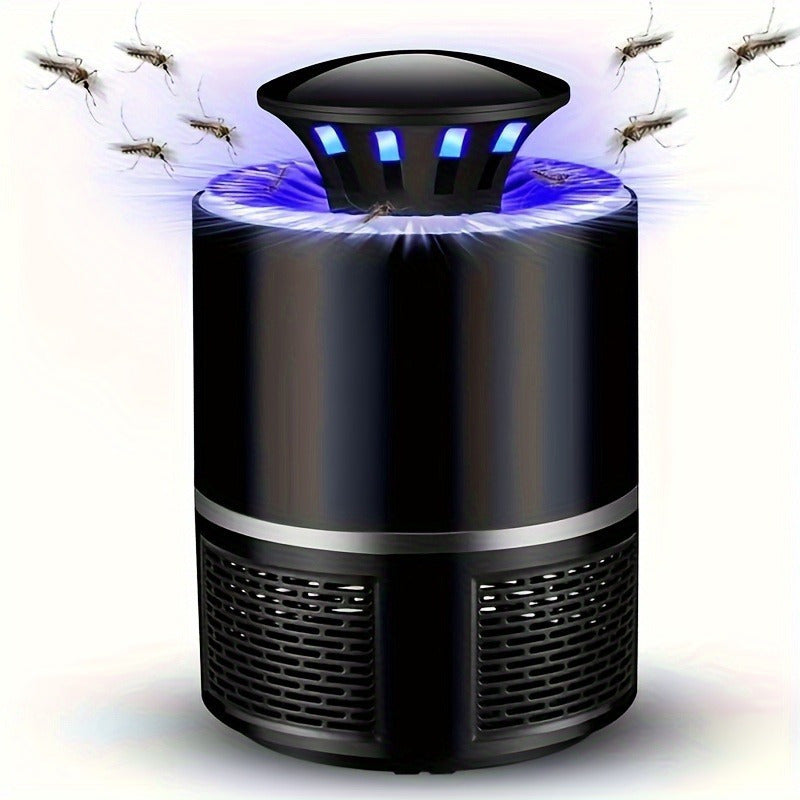Mosquito Killer Lamp UV Fan-Sucking USB Quiet Indoor Outdoor Black