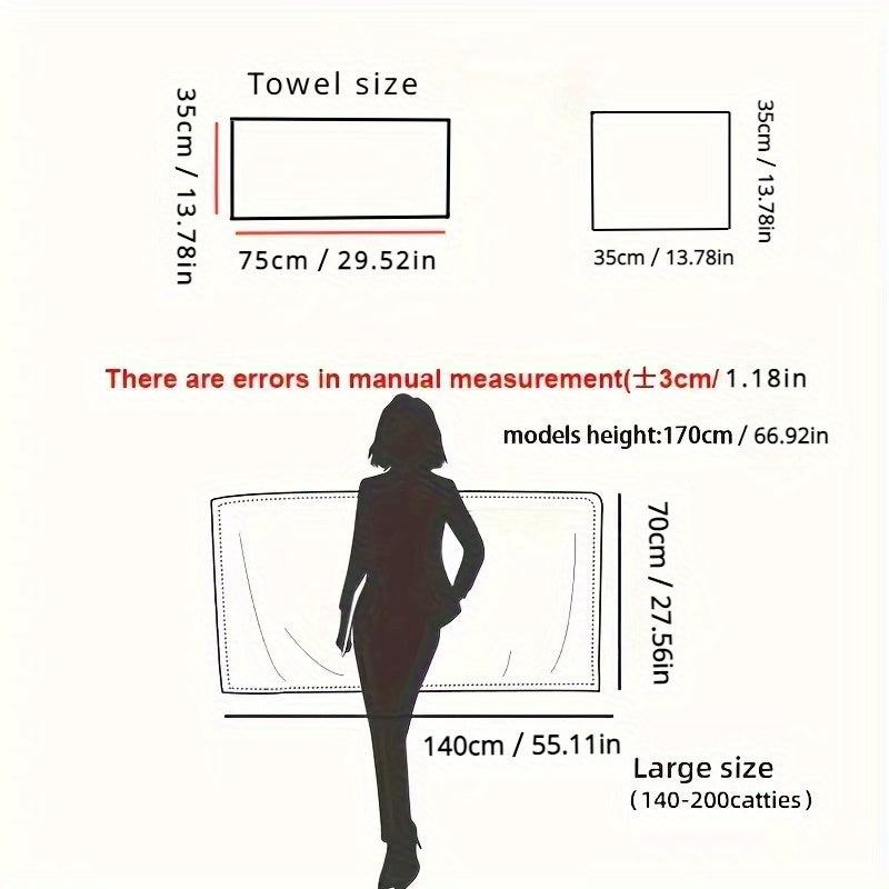 Cotton Towel Set 6 Pieces 400 GSM Bath Hand Washcloths for Home Hotel Sports