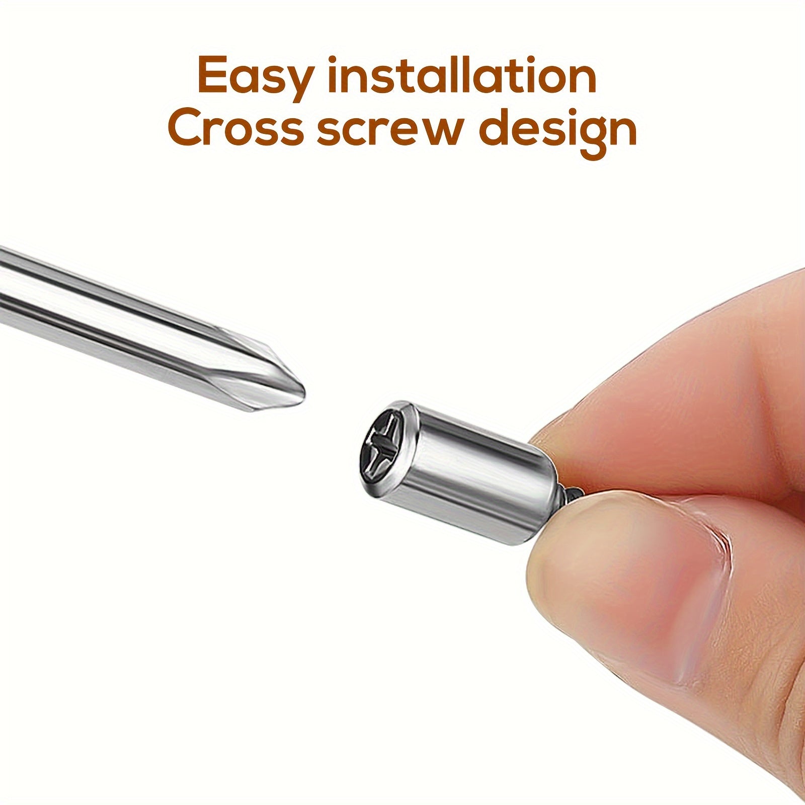 Metal Shelf Support Pegs with Anti-Slip Sleeves and Screws for Cabinets and Furniture