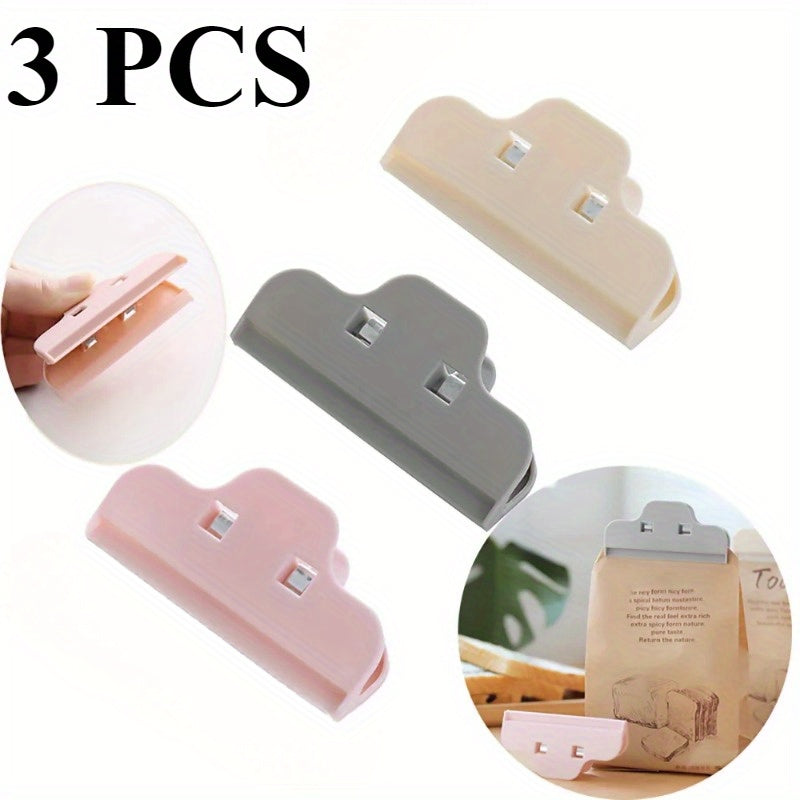Set of 6 Moisture-Proof Food Sealing Clips for Snacks and Bag Sealing