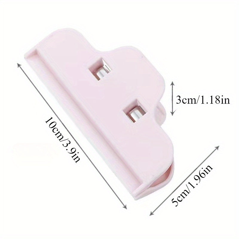 Set of 6 Moisture-Proof Food Sealing Clips for Snacks and Bag Sealing