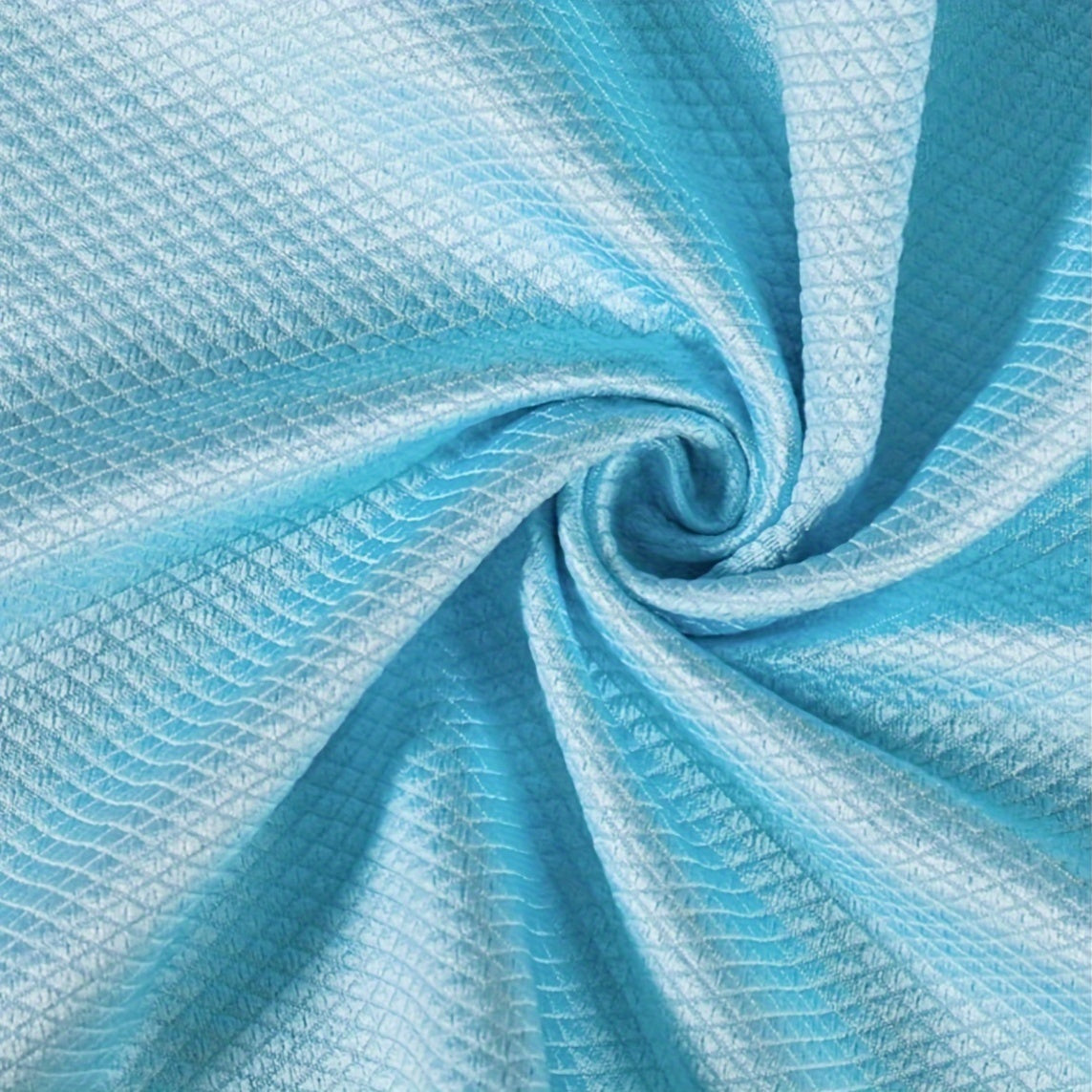 Paquete de 10 paños duraderos con patrón de escamas de pescado, tejidos en poliéster, toallas de limpieza multiusos