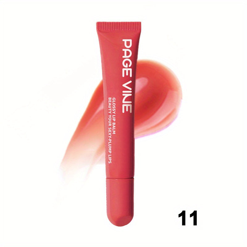 Women Lip Tints 12 Shades Long-Lasting Moisturizing Peptide Lip Balm
