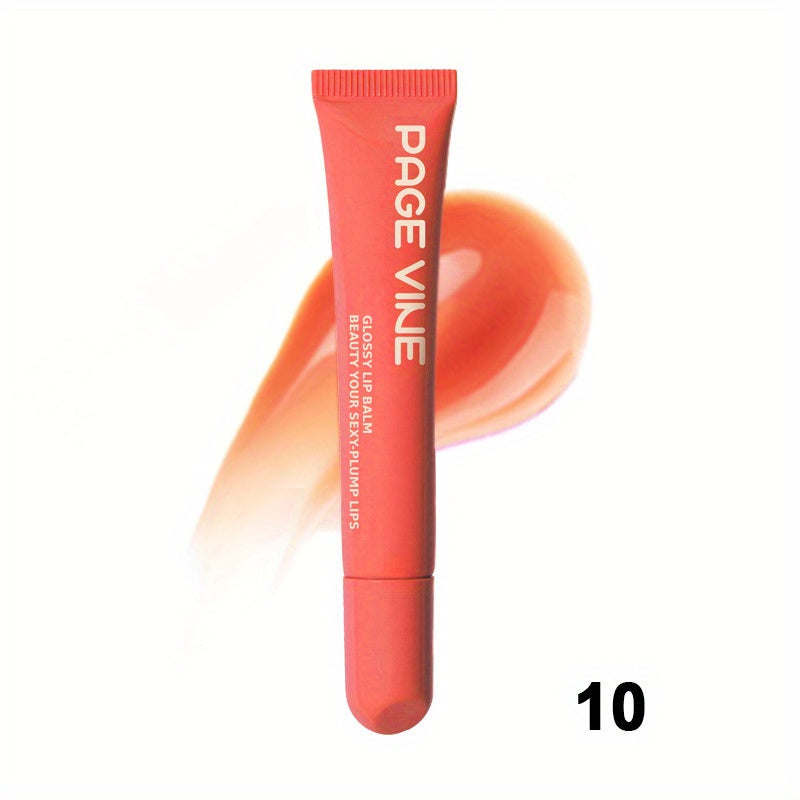 Women Lip Tints 12 Shades Long-Lasting Moisturizing Peptide Lip Balm