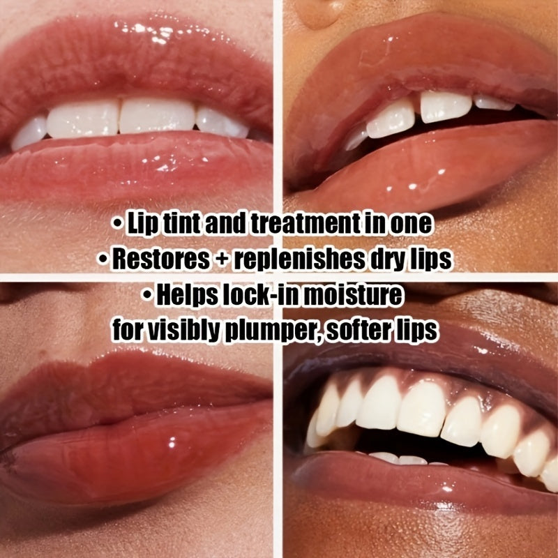 Women Lip Tints 12 Shades Long-Lasting Moisturizing Peptide Lip Balm