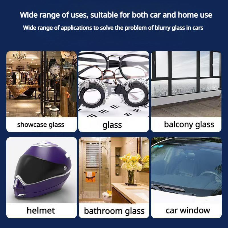 Universal Glass Cleaning Brush Multi-Purpose Oil Film Remover Window Shoe Brush