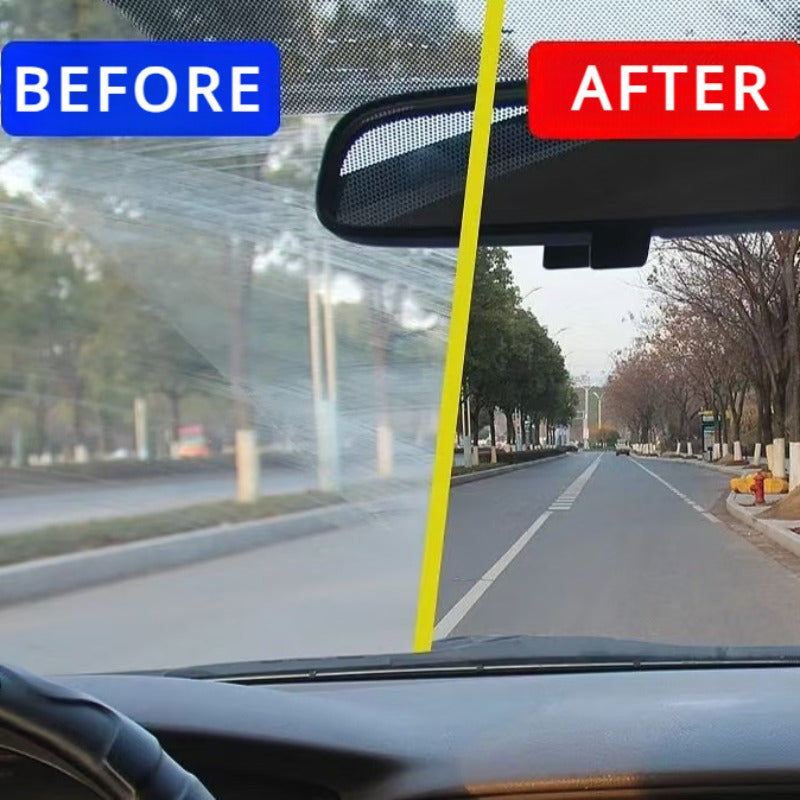 Universal Glass Cleaning Brush Multi-Purpose Oil Film Remover Window Shoe Brush