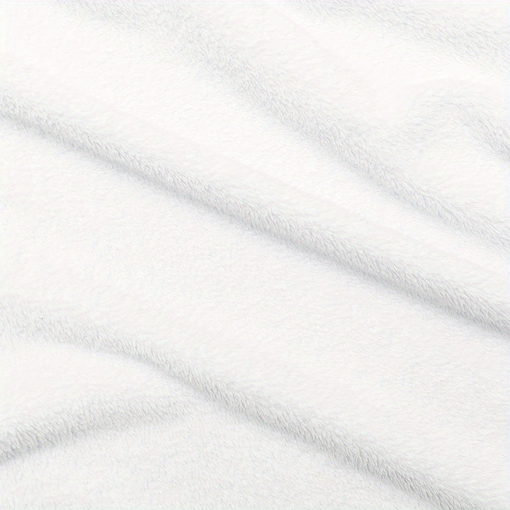 Wildflower and Bee-Inspired Flannel Throw Blanket 100% Polyester Quilted Bedding for Napping Camping Travel