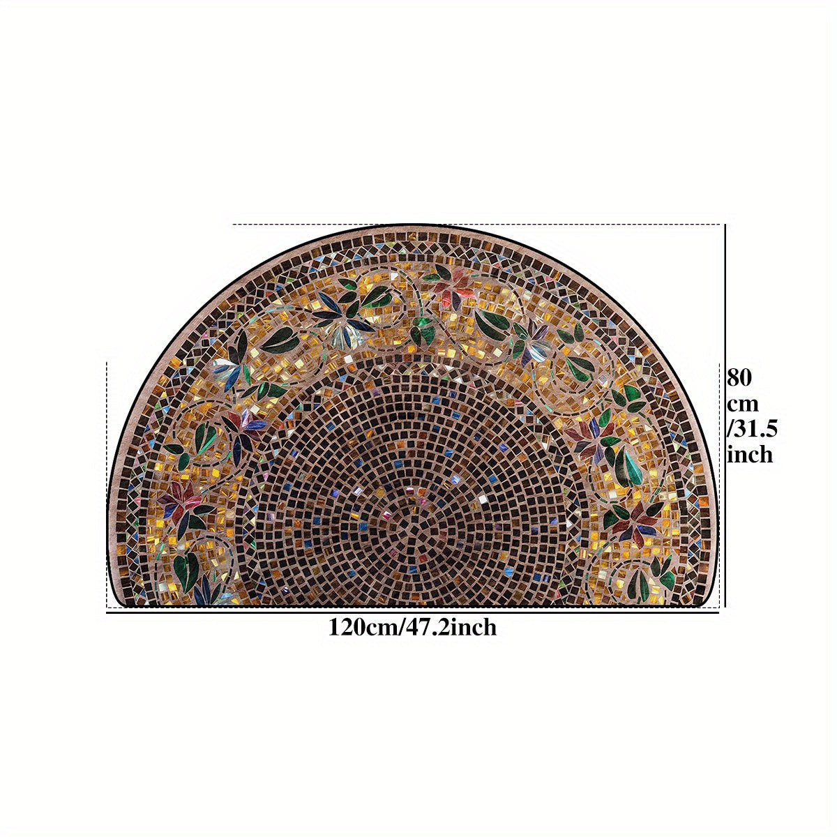 Kristal velur kirish qismi gilamchalari, sirpanmaydigan pol matosi, changga chidamli, bardoshli uy bezaklari