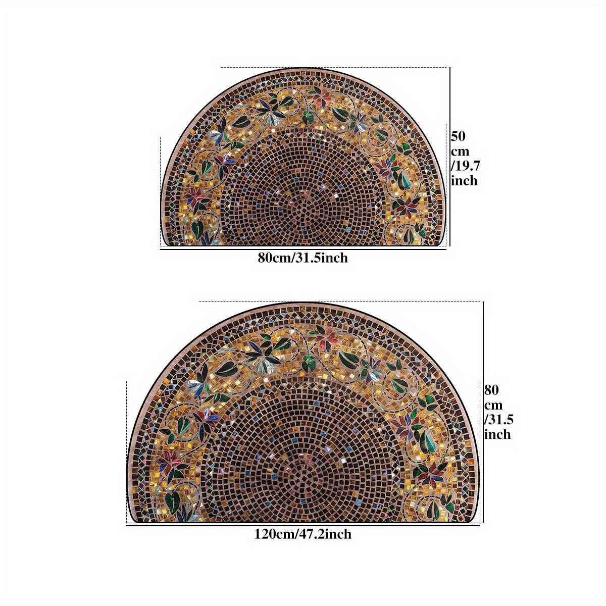 Kristal velur kirish qismi gilamchalari, sirpanmaydigan pol matosi, changga chidamli, bardoshli uy bezaklari