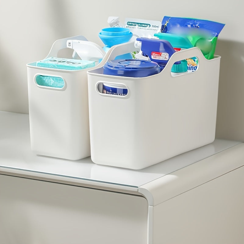 3-Pack Plastic Cleaning Supply Organizers for Kitchen Bathroom Dorm Office