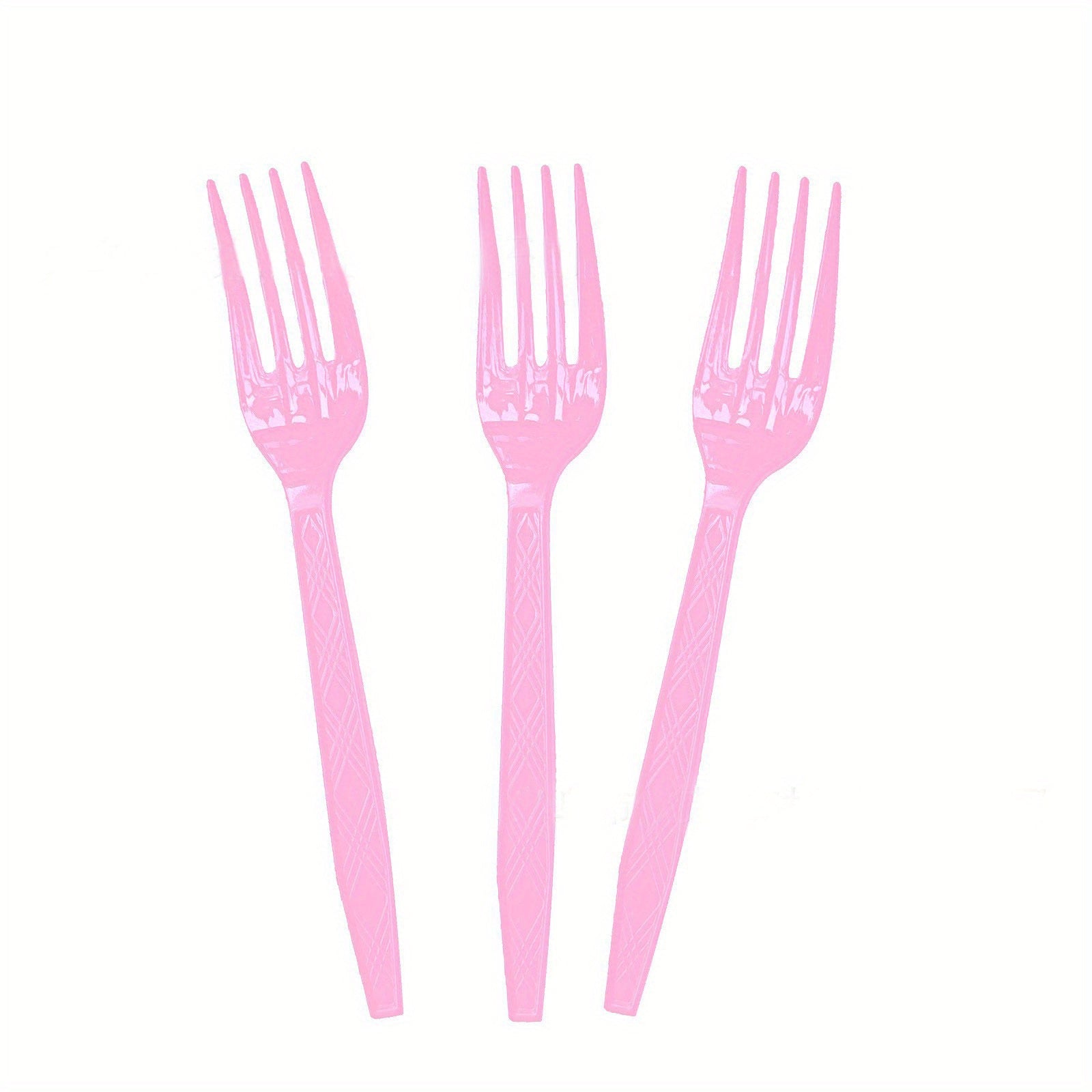 Disposable Cutlery Set 24 Pieces for Parties and Celebrations with Knives Forks Spoons