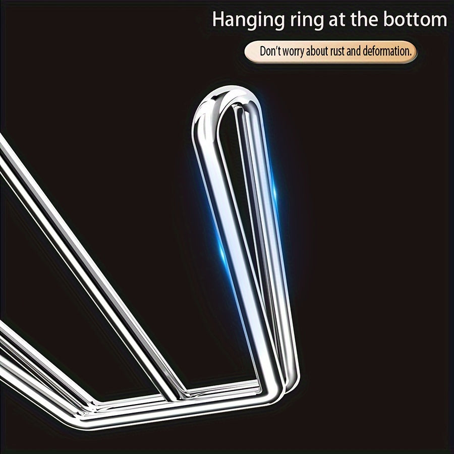 Noxo'rg'ichdan yasalgan poyabzal osgich tashkilotchisi - Mustahkam va joyni tejovchi devorga osiladigan tokcha - Oson yig'iladi, har qanday xona uchun mos - Elektr energiyasi talab qilinmaydi - Uy va kir yuvish uchun ideal