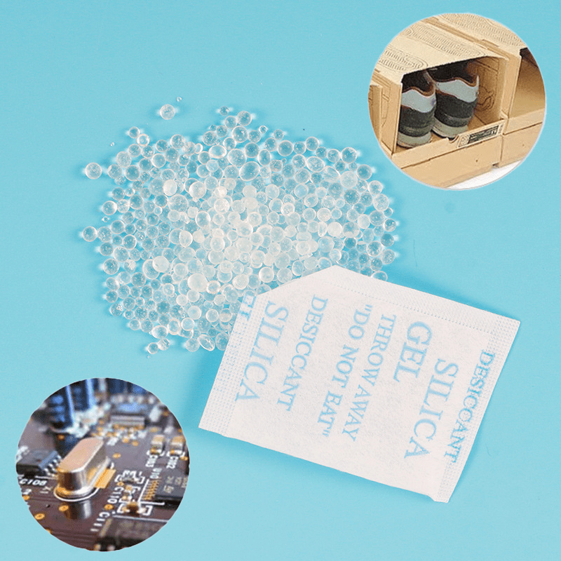 20 dona Silikon Dezikant Namlikni O'zlashtiruvchi Saqlash shkafi, Poyabzal, Elektronika uchun