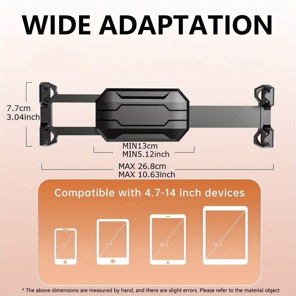 Soporte universal ajustable para portavasos de ABS para teléfonos y tabletas