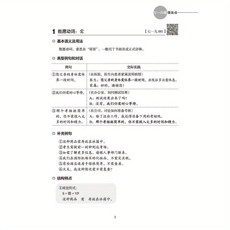 Продвинутый учебник по китайской грамматике для международного образования по китайскому языку, уровень стандартный, мягкая обложка