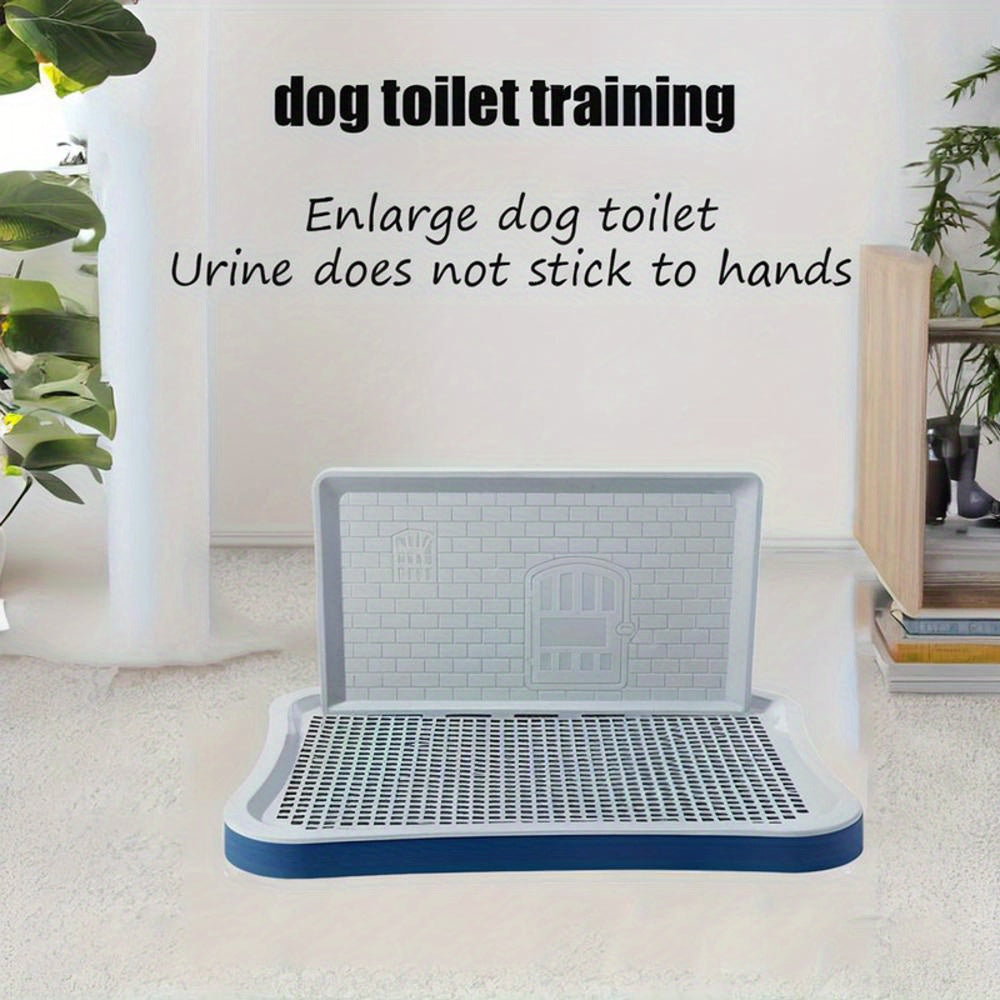 Dog Potty Training System for Small to Medium Breeds with Splash Guard and Durable Silicone and PP