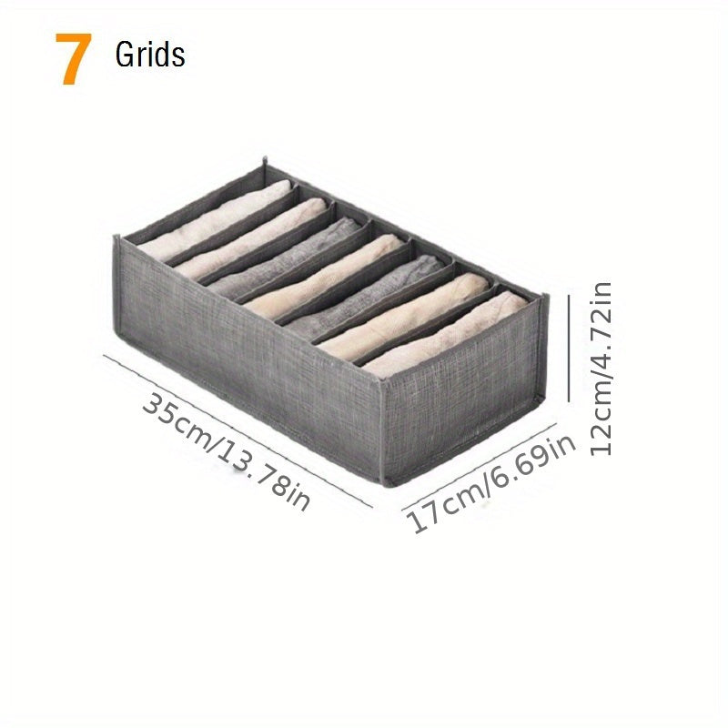 Jeans, ichki kiyim, bustierlar, paypoq uchun kiyim-kechaklarni tartibga soluvchi, choyshablar uchun bo'lakchi