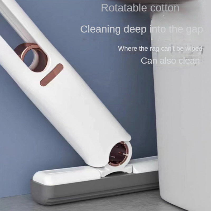 Ko'p funksiyali egiluvchan qo'l mopi, gubka va shisha tozalagich bilan - Yuqori singdirish qobiliyati, hammom, avtomobil, derazalar, oshxona, yashash xonasi pollari uchun qulay - Mustahkam plastikdan tayyorlangan, mop yostiqlari bilan birga keladi.