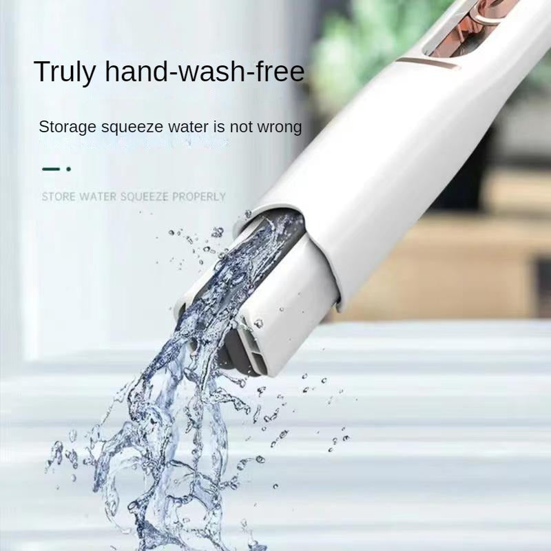 Ko'p funksiyali egiluvchan qo'l mopi, gubka va shisha tozalagich bilan - Yuqori singdirish qobiliyati, hammom, avtomobil, derazalar, oshxona, yashash xonasi pollari uchun qulay - Mustahkam plastikdan tayyorlangan, mop yostiqlari bilan birga keladi.