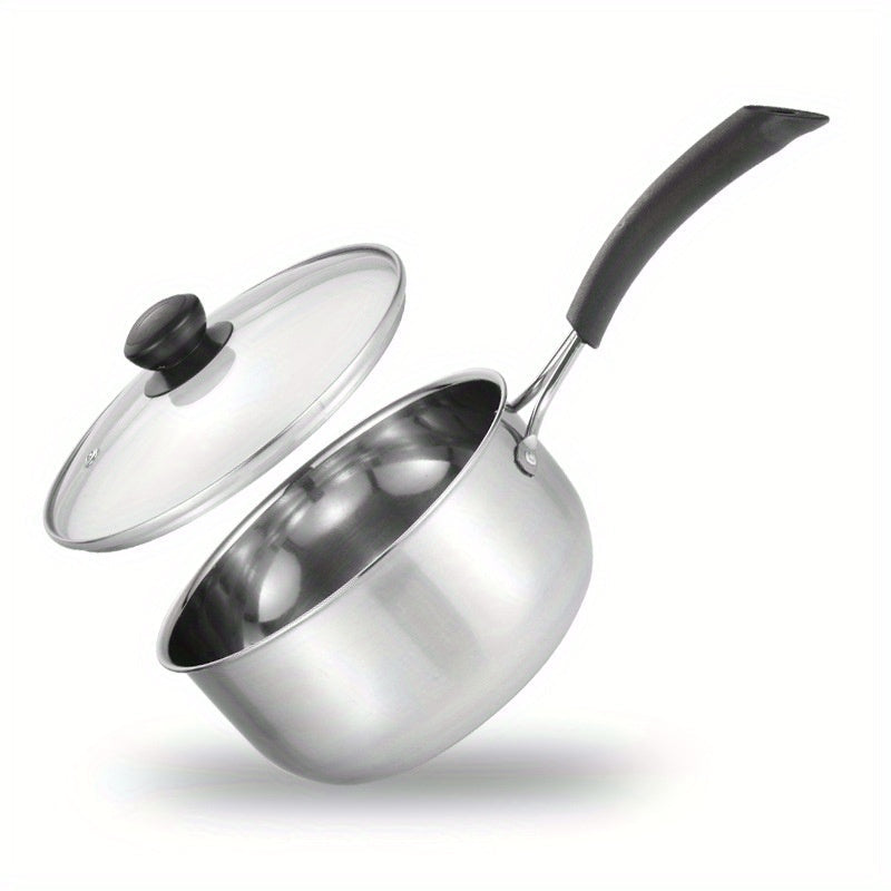 Stainless Steel Milk Pot Non-Stick Hot Food Suitable for Home Cooking