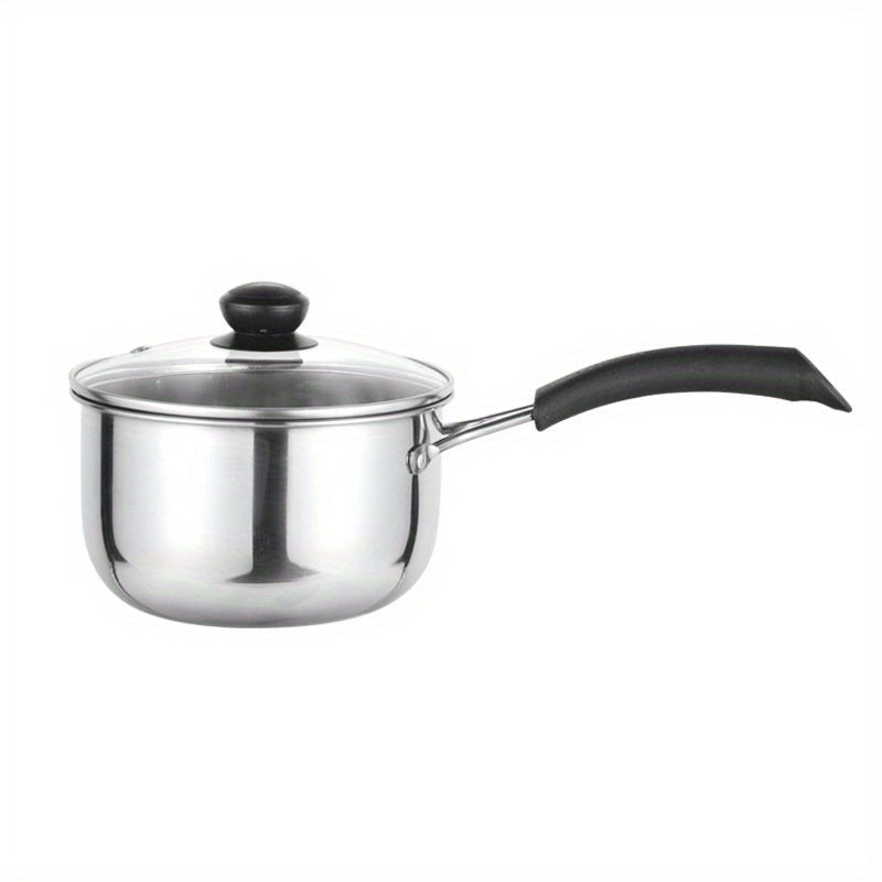 Stainless Steel Milk Pot Non-Stick Hot Food Suitable for Home Cooking