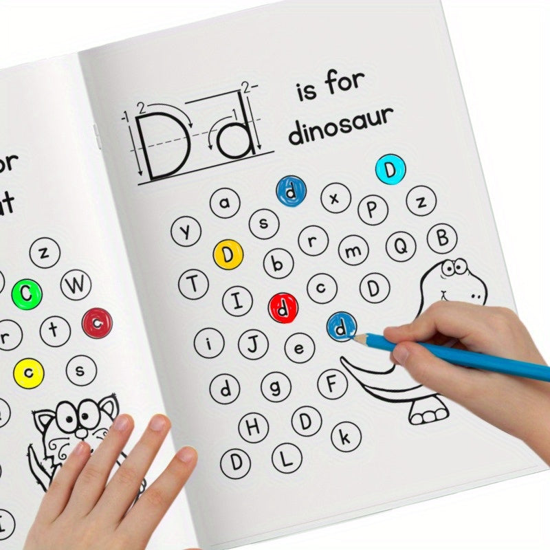 Children's Alphabet Book for Kids Ages 5+ Educational Cognitive Development