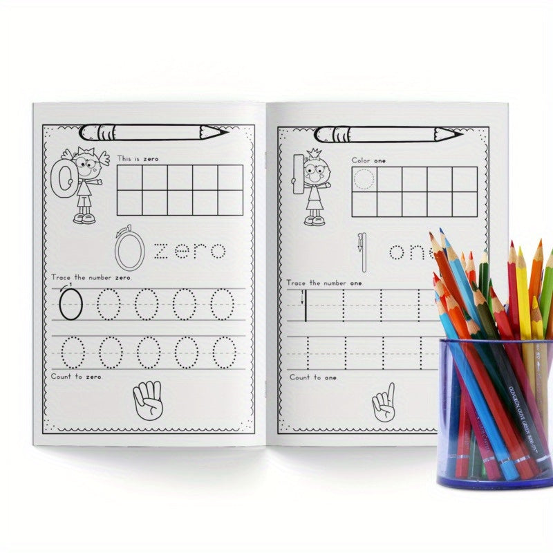 Bolalar uchun raqamlar: Miyaning mashq qilish uchun raqamli kitoblar seriyasi