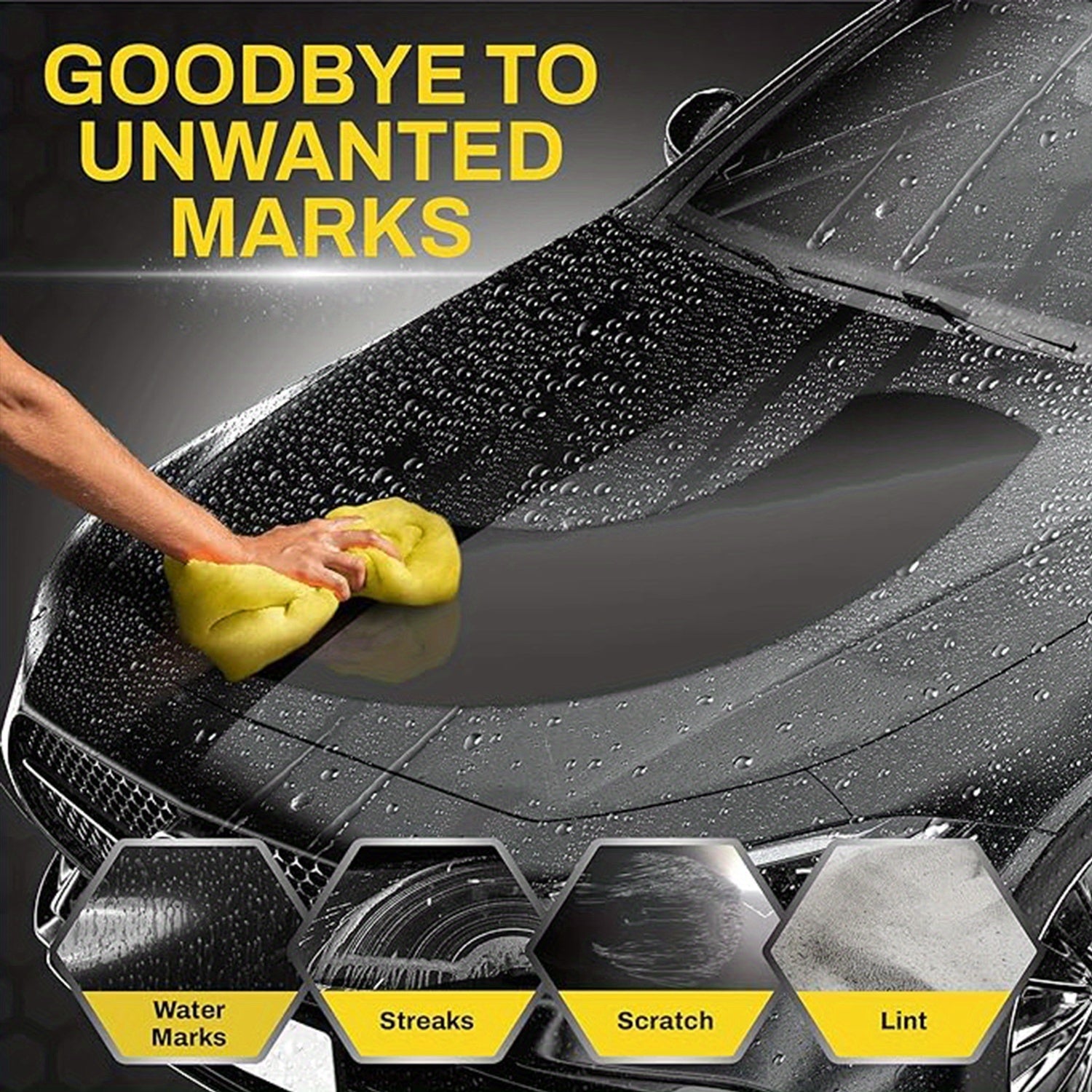 Deerskin Towel Soft Absorbent for Car Wash Home Decor Outdoor Use