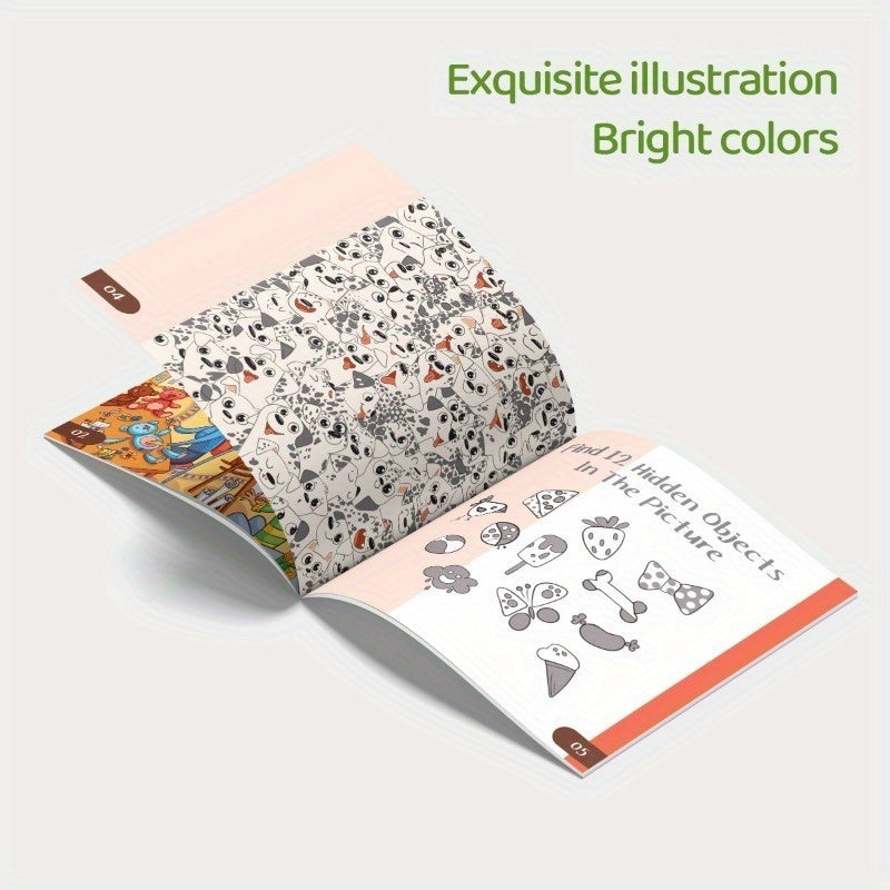 Attention Adventure Activity Book for Brain Training and Hidden Objects English Edition